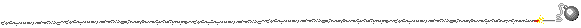 Bomb with Fuse as a line divider