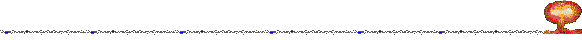 Bomb with Fuse as a line divider